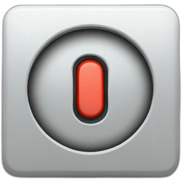 on off stylized switch button icon emoji