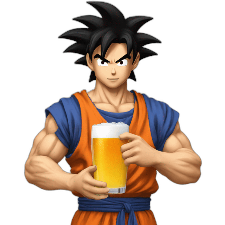 goku drinking mate emoji