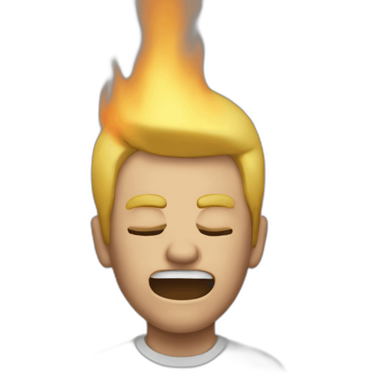 burnout emoji