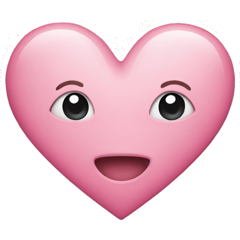 Pink heart emoji