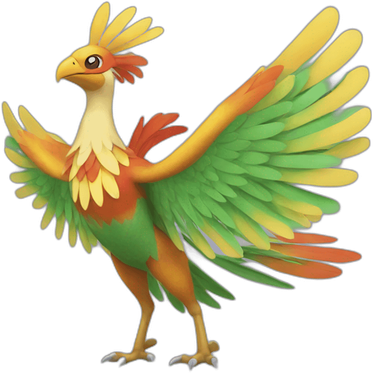 ho-oh pokemon emoji