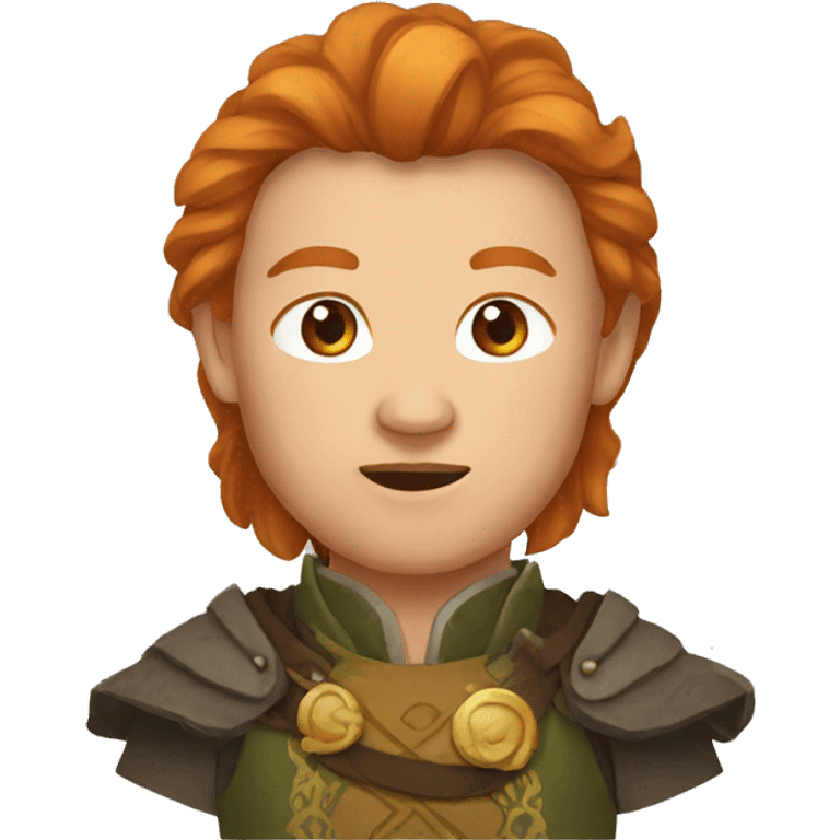 ginger young genghis khan emoji