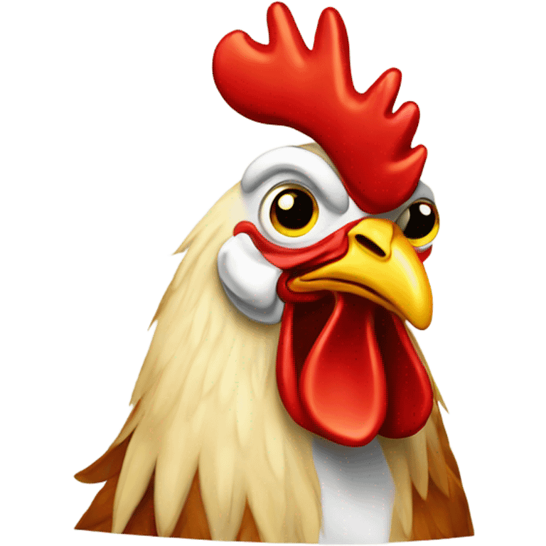 Good morning rooster emoji