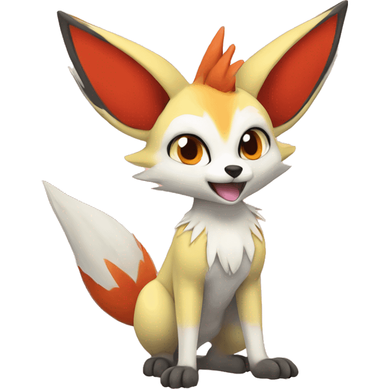  Fennekin-Quilava-Fakemon Full body emoji