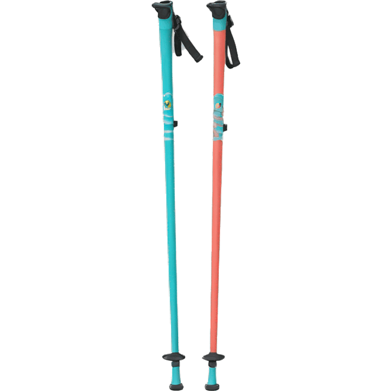 ski poles emoji