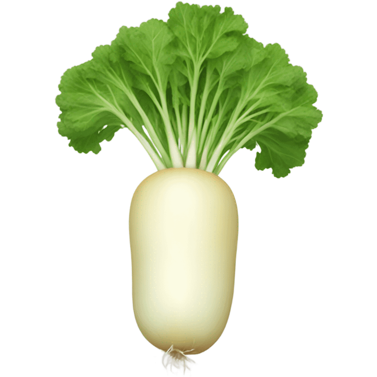  Daikon Radish emoji