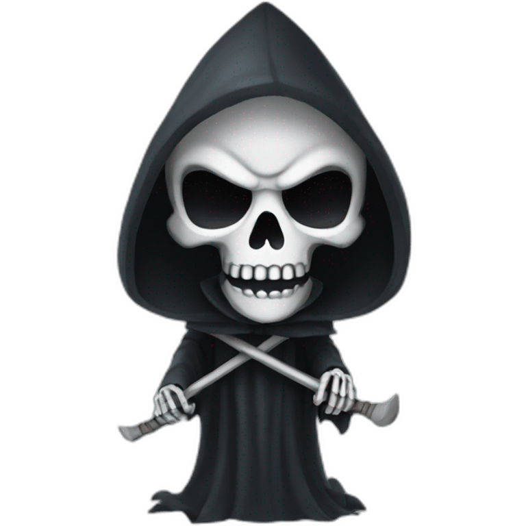 grim reaper timesheet emoji