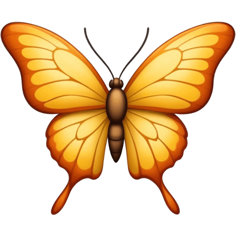 mariposa de costado emoji