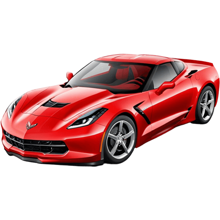 Chevrolet Corvette - Chevrolet (Model Year: 2022) (Iconic colour: Red) emoji