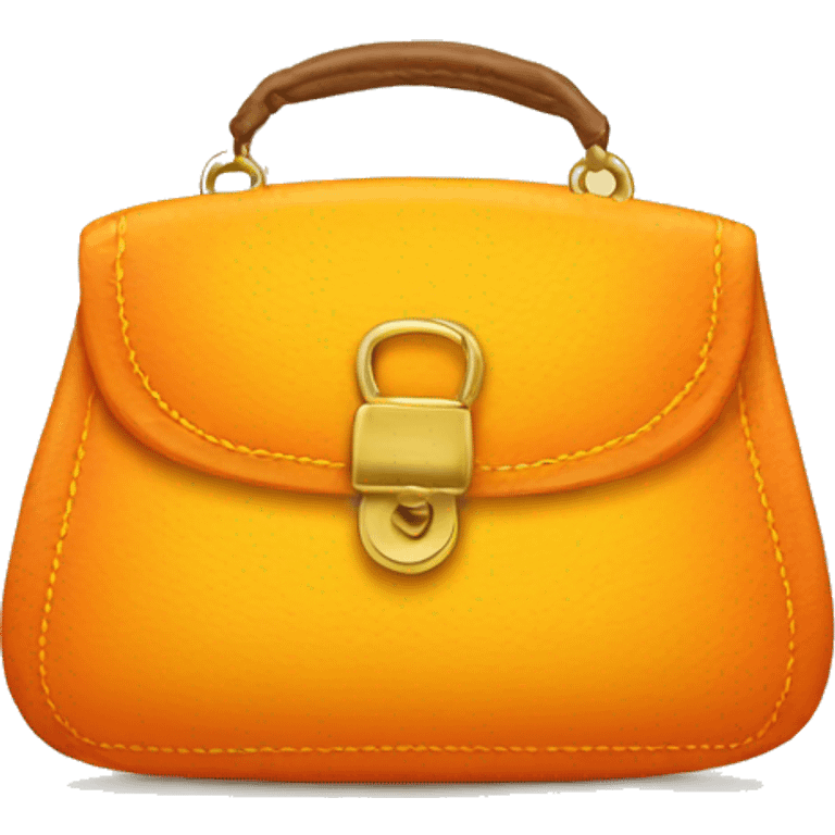 yellow and orange purse emoji