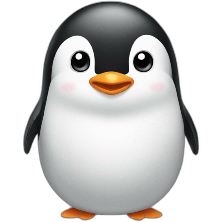 Cute penguin emoji