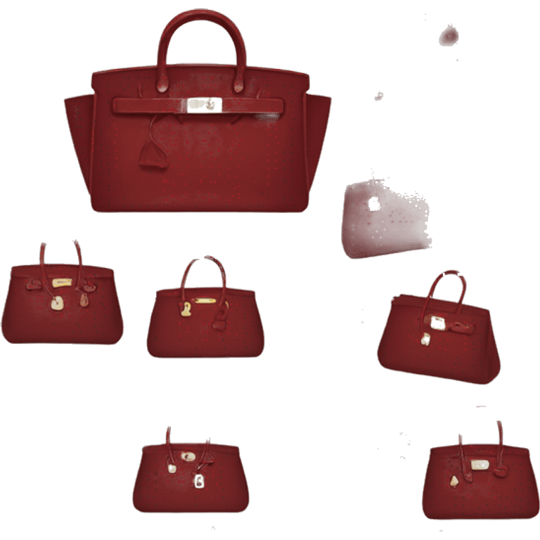 dark red birkin emoji