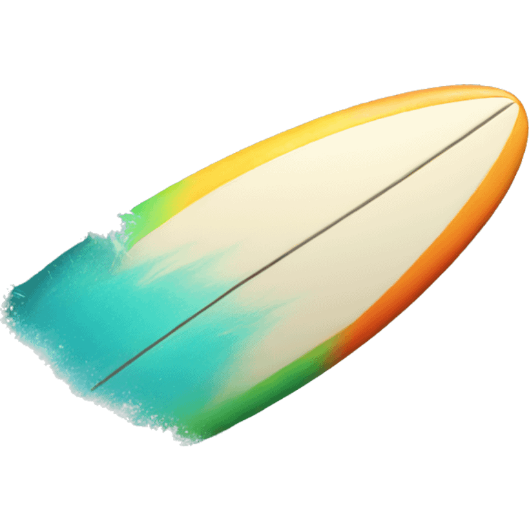 Surf board emoji