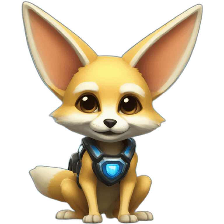 Fennec of rocket league emoji