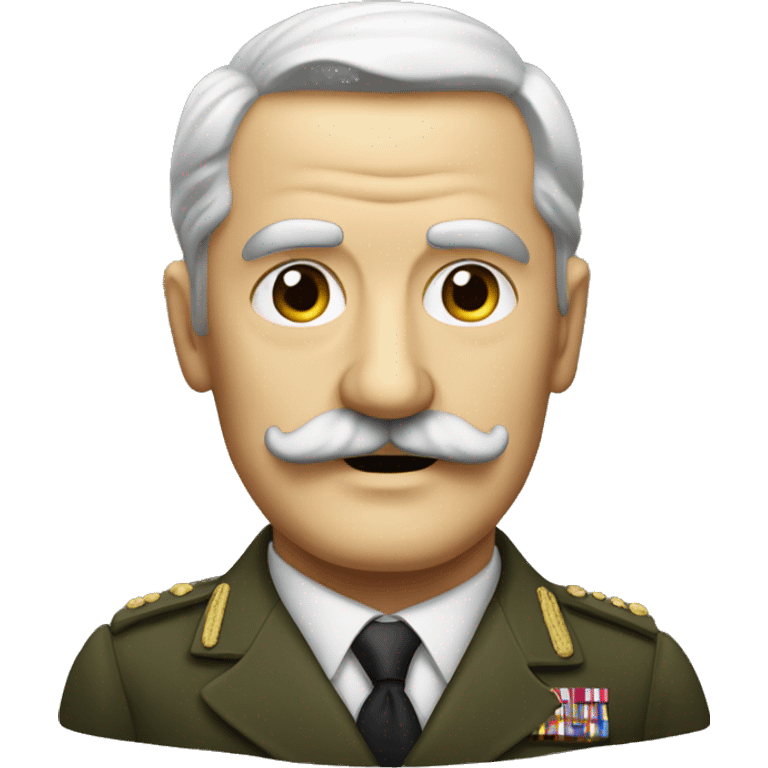 Ww2 leader with rectangular stache emoji