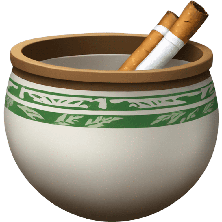 tobacco bowl  emoji