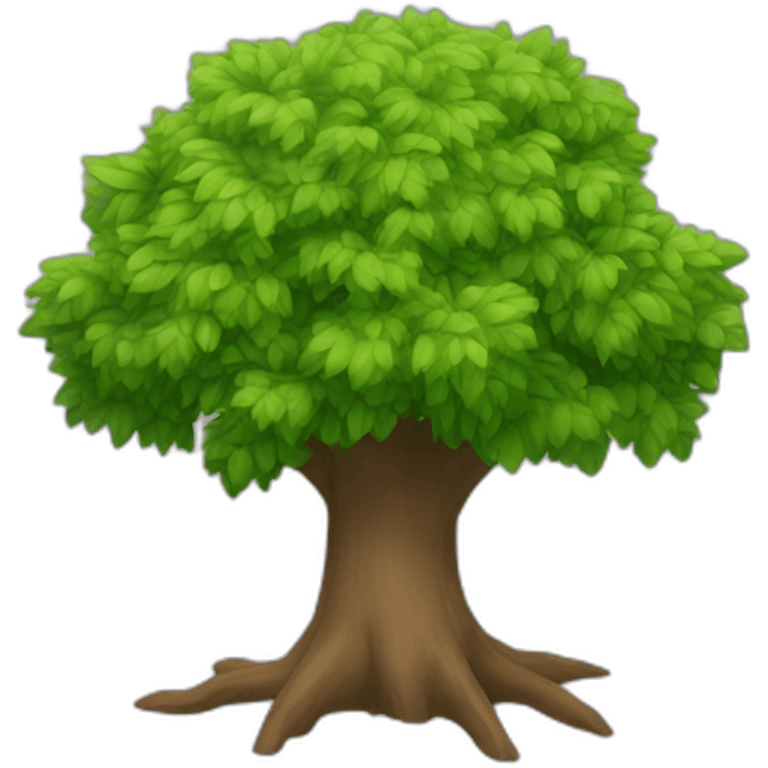 Árbol parlanchín emoji