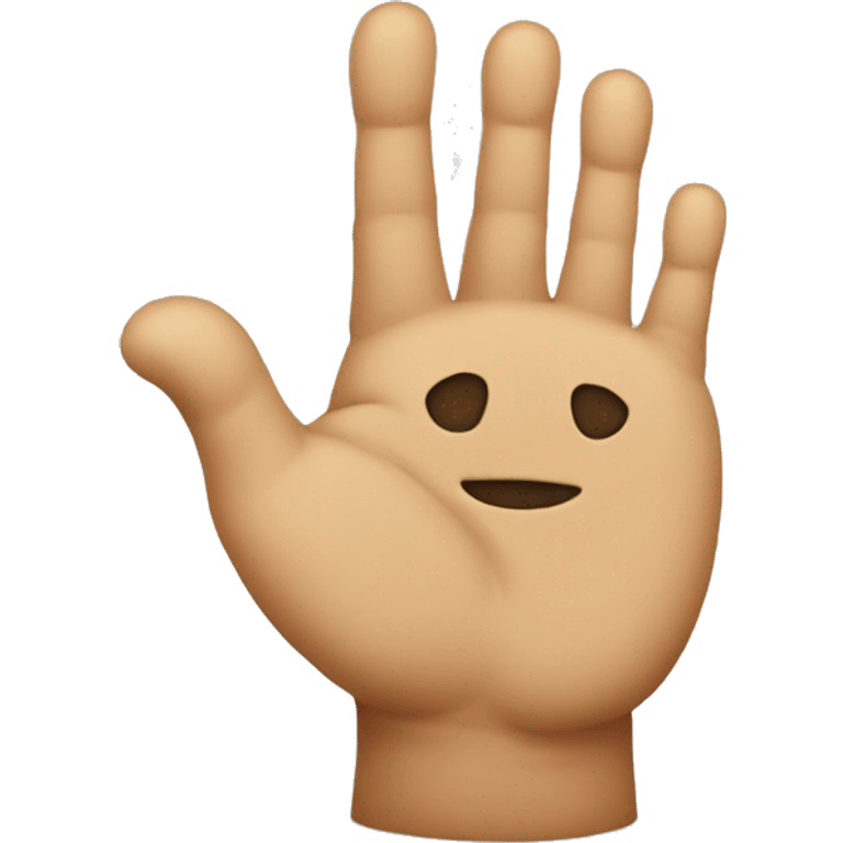 fingers crossed emoji except instead of a hand, its a foot with the toes crossed emoji