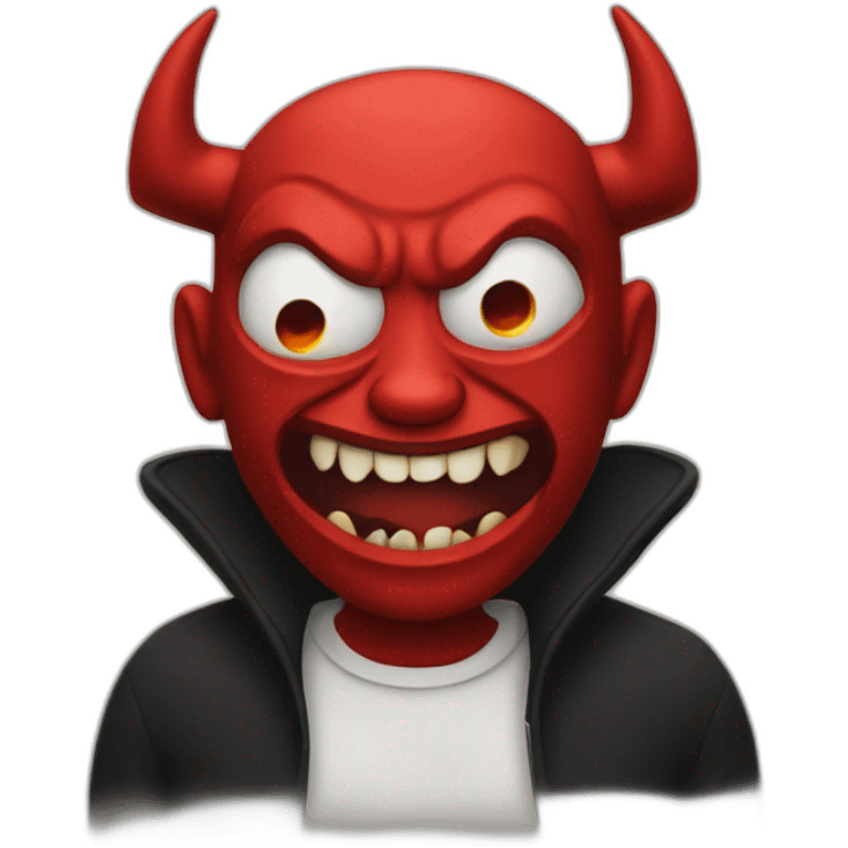 Devil sick emoji