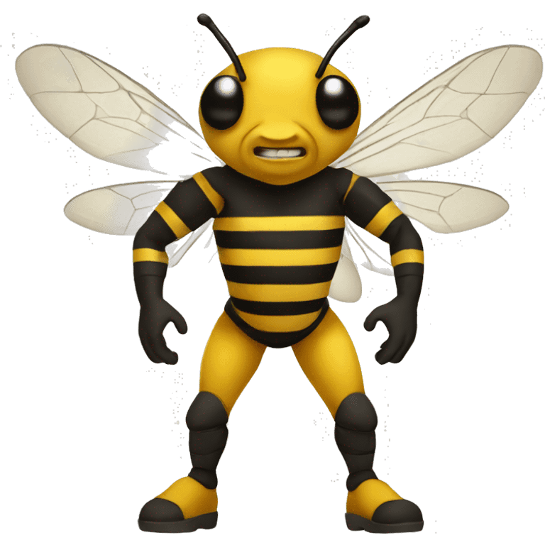 Bee man hybrid emoji