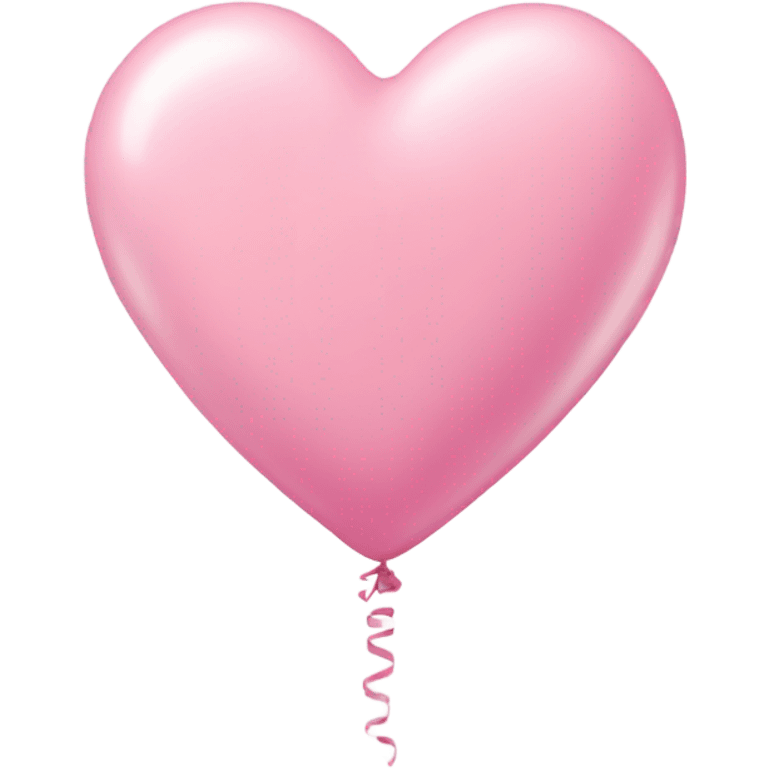 pastel pink heart balloons emoji