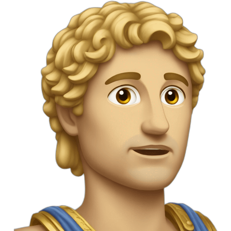 Alexander the Great emoji