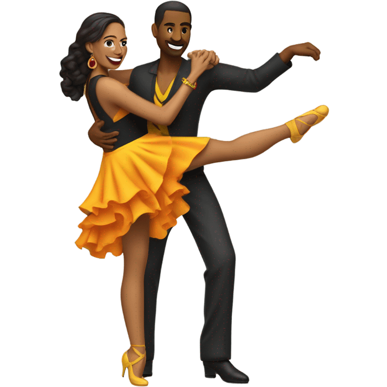 Dancing salsa emoji