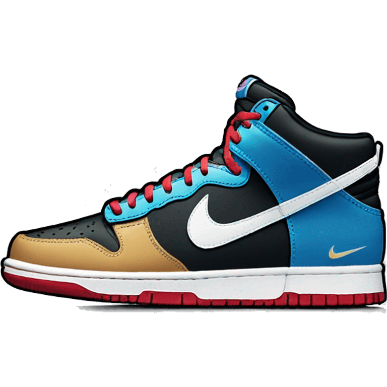 Nike Dunk high emoji