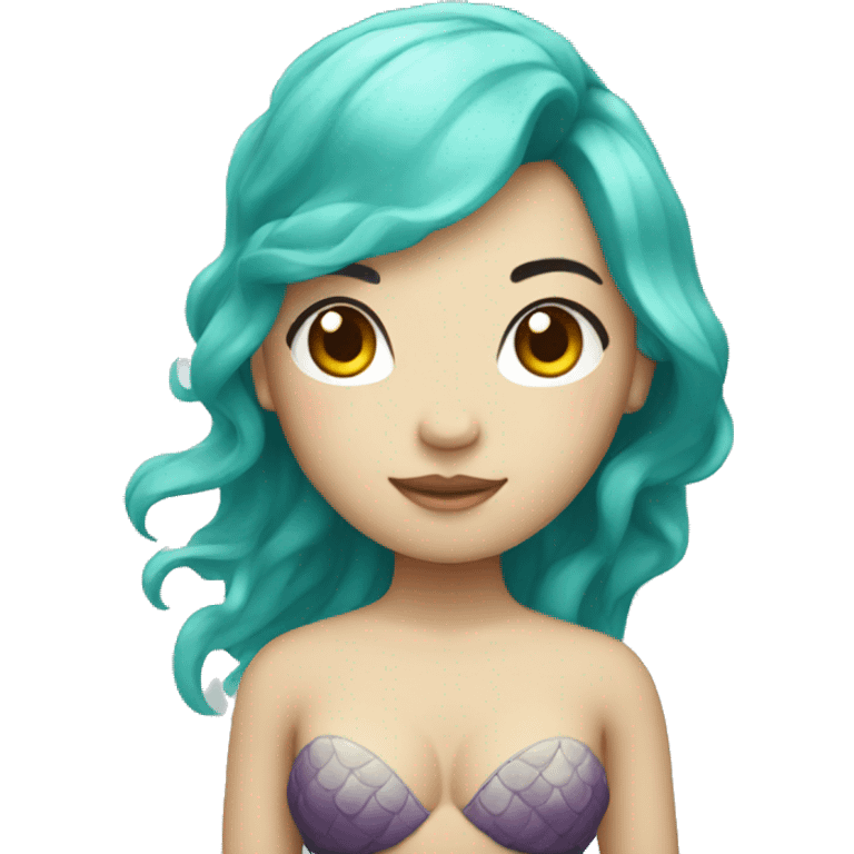 full body chinese mermaid emoji