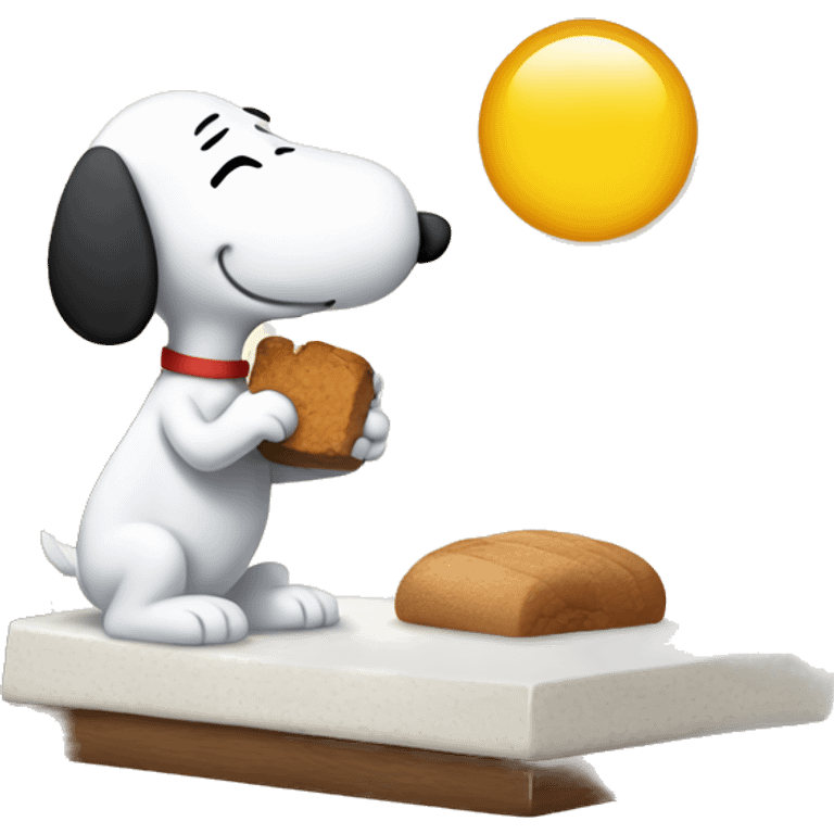 Good morning snoopy  emoji