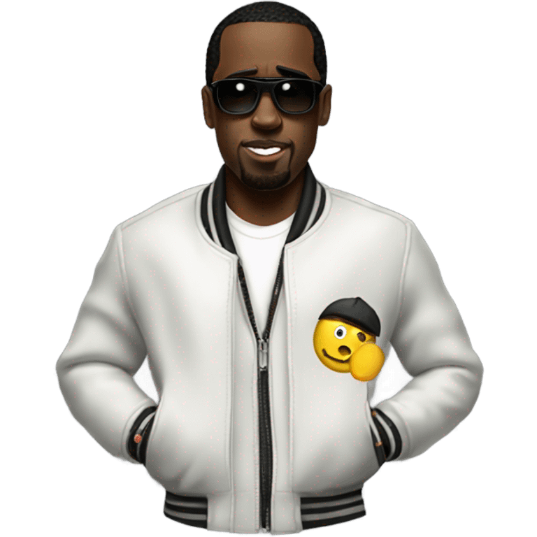 P Diddy with a jacket emoji