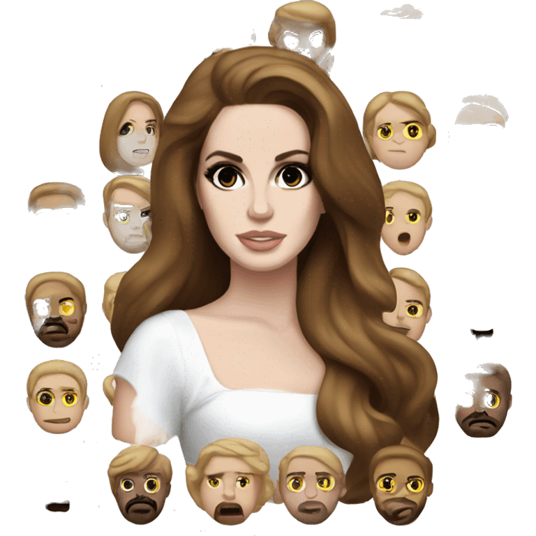 Lana Del Rey born to die emoji