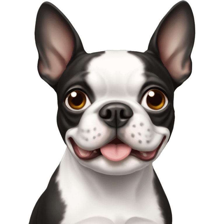 Boston terrier  emoji