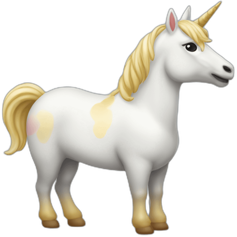 Canapé licorne emoji