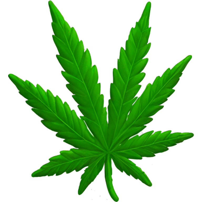 marijuana leaf emoji