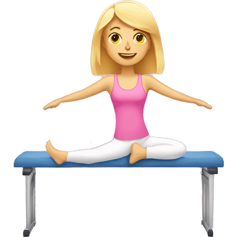 pink pilates emoji