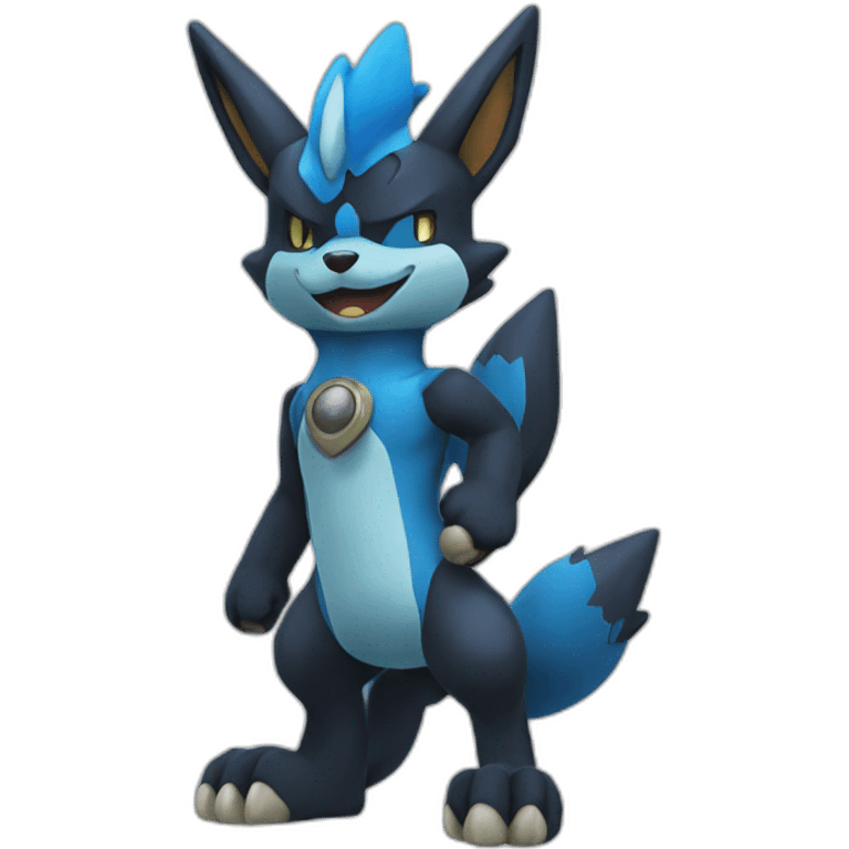 Lucario pokemon emoji