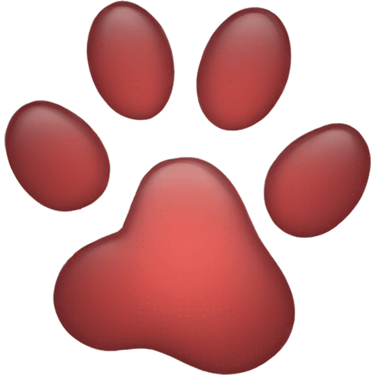 Heart paw emoji