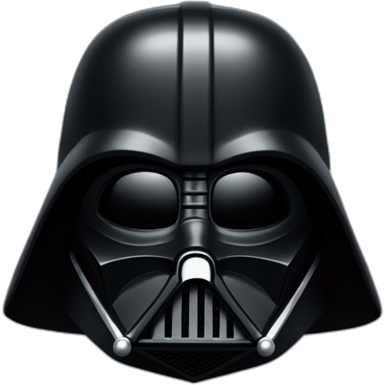 Fox shaped darth vader mask emoji