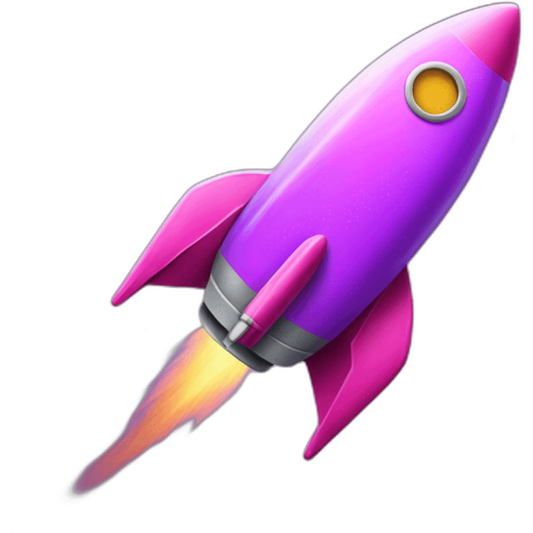 Purple pink space token coin rocket stars emoji