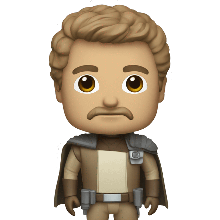 Gary Keller in the style of Star Wars. Pop figure emoji