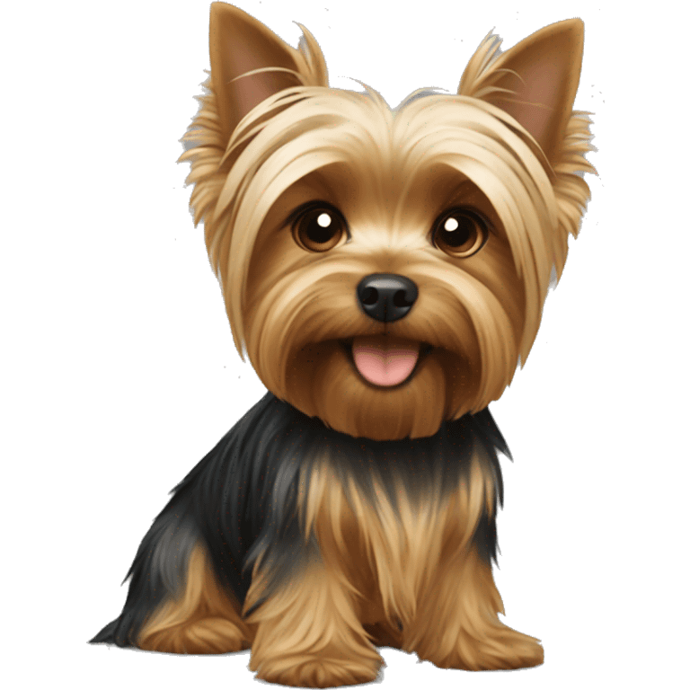 Yorkshire Terrier with short hair emoji