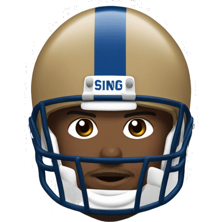 Lions player Dan skipper   emoji