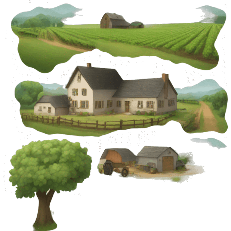 farmhouse emoji