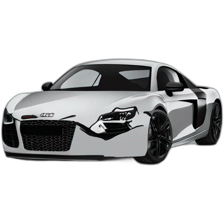 Audi R8 emoji