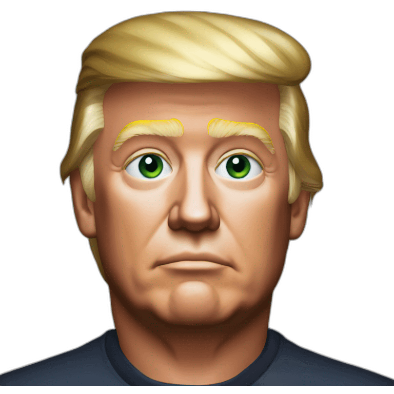 donald trump mugshot emoji