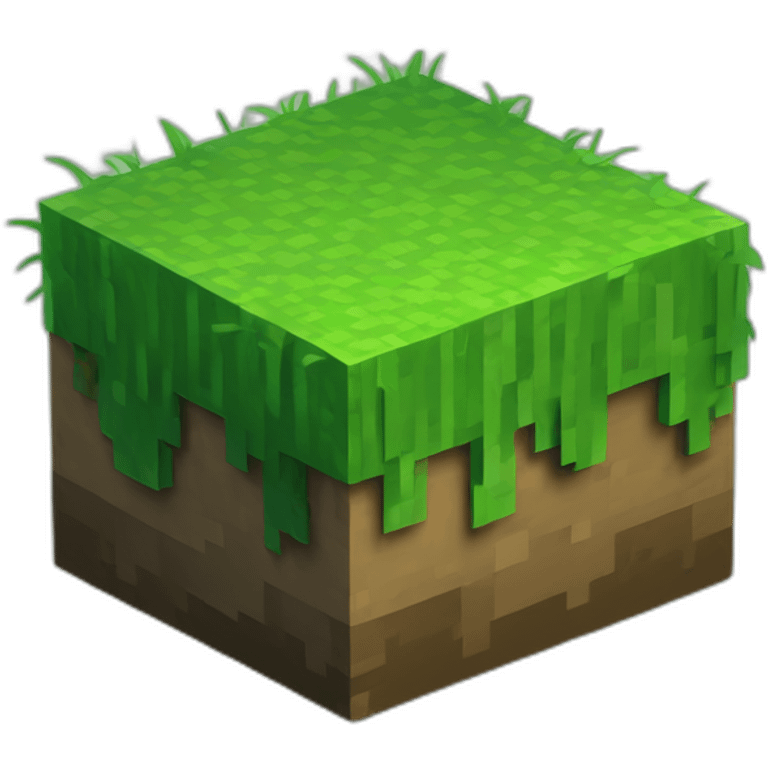 minecraft grass block emoji