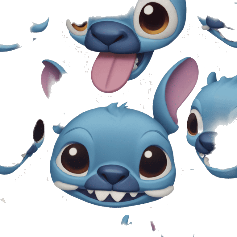 Stitch from the Disney movie (lilo and stitch) emoji