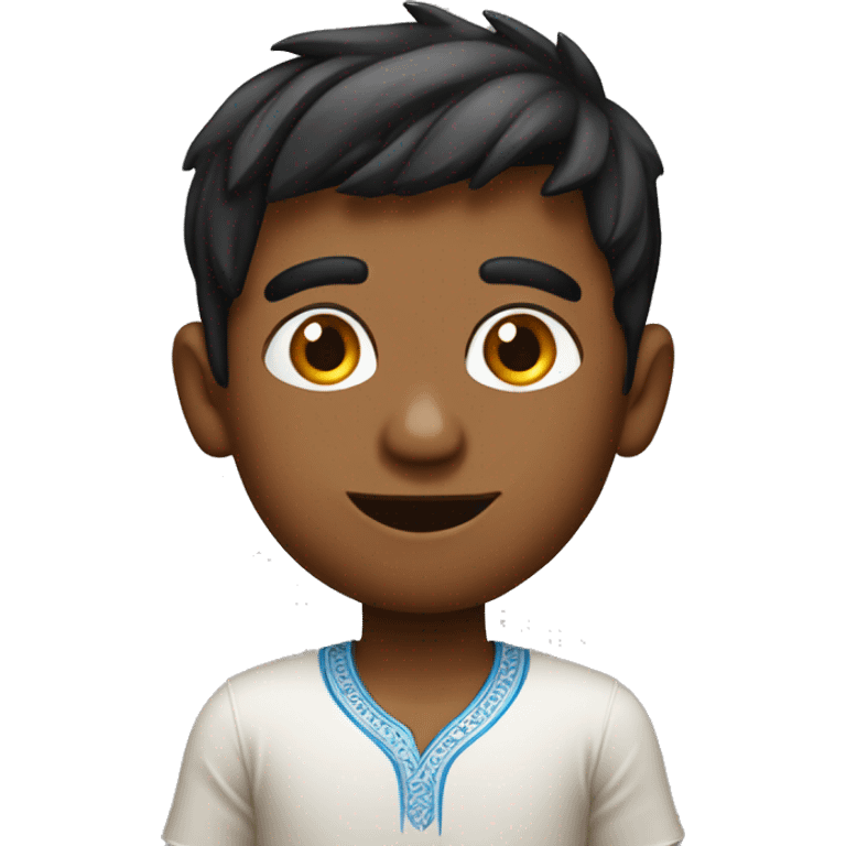 Indian boy SG bat emoji