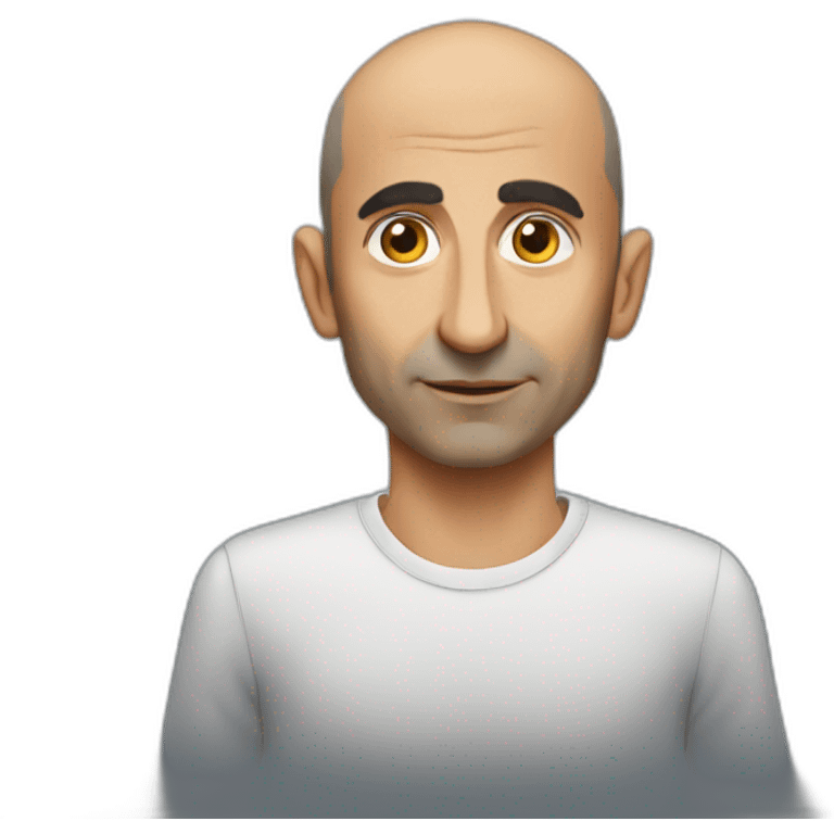 Eric zemmour without hair emoji